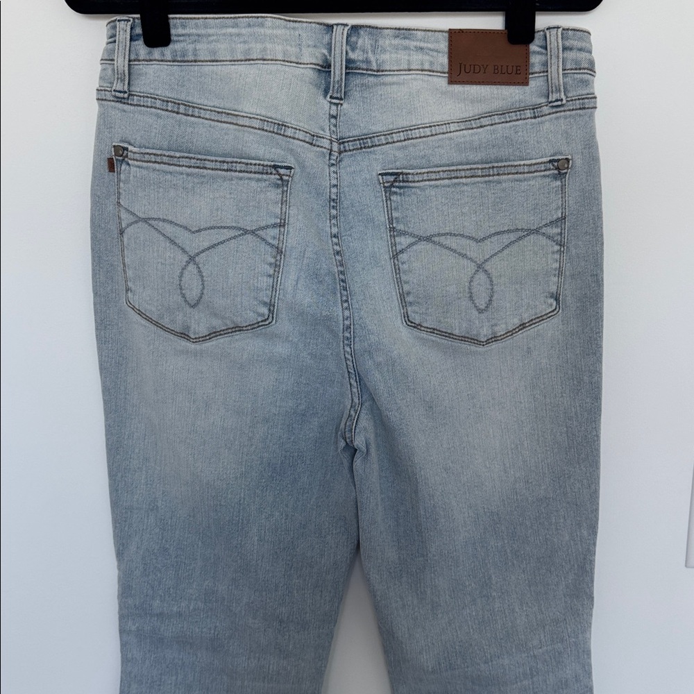 Judy Blue Light Wash Bootcut Jeans, Style#JB88784 LT-S - Size 15/32 Short - Picture 6 of 7